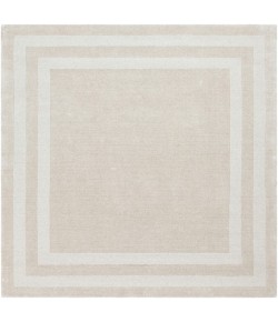 Livabliss Sorrento SOT2300 Ivory Taupe Area Rug 8 ft. Square