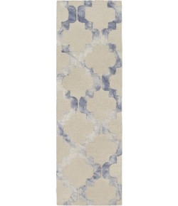 Livabliss Serafina SRF2005 Denim Navy Area Rug 2 ft. 6 in. X 8 ft. Runner