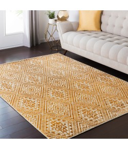 Livabliss Stretto SRO1023 Burnt Orange Cream Area Rug 8 ft. 10 in. X 12 ft. 9 in. Rectangle