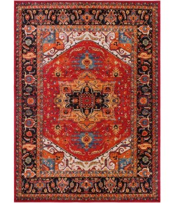 Livabliss Serapi SRP1001 Dark Red Black Area Rug 9 ft. X 12 ft. 6 in. Rectangle