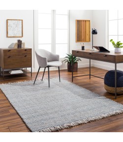 Surya Sara SRU2300 Light Slate Charcoal Area Rug 5 ft. X 7 ft. 6 in. Rectangle