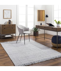 Surya Sara SRU2303 Light Slate Charcoal Area Rug 5 ft. X 7 ft. 6 in. Rectangle