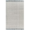 Surya Sara SRU2304 Off-White Charcoal Area Rug 5 ft. X 7 ft. 6 in. Rectangle