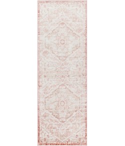 Livabliss St tropez SRZ2315 Pale Pink Plum Area Rug 2 ft. 7 in. X 10 ft. Runner