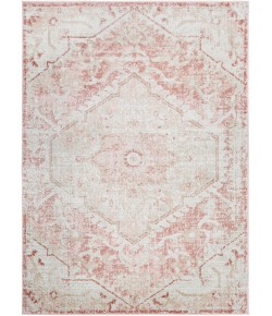 Livabliss St tropez SRZ2315 Pale Pink Plum Area Rug 2 ft. 7 in. X 10 ft. Runner
