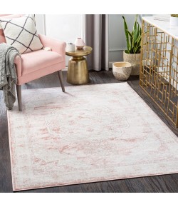 Livabliss St tropez SRZ2321 Plum Pale Pink Area Rug 7 ft. 10 in. Square