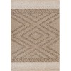 Livabliss Sarasota SSO2300 Taupe Mustard Area Rug 6 ft. 4 in. X 9 ft. Rectangle