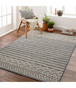 Livabliss Sarasota SSO2304 Blue Tan Area Rug 2 ft. X 3 ft. 9 in. Rectangle