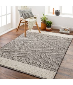 Livabliss Sarasota SSO2309 Tan Black Area Rug 2 ft. X 3 ft. 9 in. Rectangle