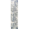 Livabliss Sunderland SUN2300 Navy Aqua Area Rug 2 ft. 7 in. X 7 ft. 3 in. Runner