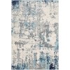 Livabliss Sunderland SUN2300 Navy Aqua Area Rug 9 ft. X 12 ft. Rectangle