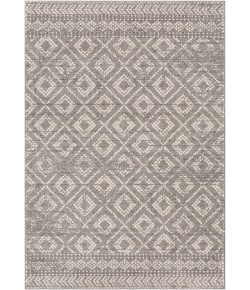 Livabliss Sunderland SUN2302 Medium Gray Light Gray Area Rug 5 ft. 3 in. X 7 ft. 3 in. Rectangle