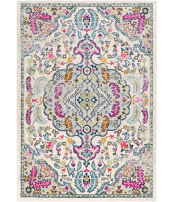 Livabliss Sunderland SUN2312 Bright Pink Aqua Area Rug 7 ft. 10 in. X 10 ft. 3 in. Rectangle