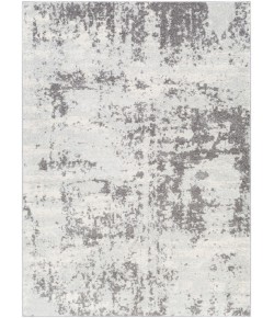 Livabliss Sunderland SUN2318 Medium Gray White Area Rug 5 ft. 3 in. X 7 ft. 3 in. Rectangle