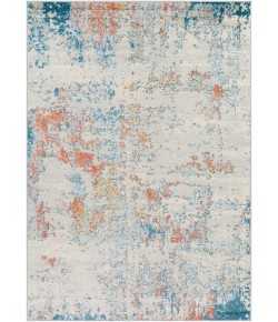 Livabliss Sunderland SUN2335 Teal Pale Blue Area Rug 5 ft. 3 in. Round