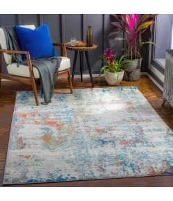 Livabliss Sunderland SUN2335 Teal Pale Blue Area Rug 2 ft. 7 in. X 7 ft. 3 in. Runner
