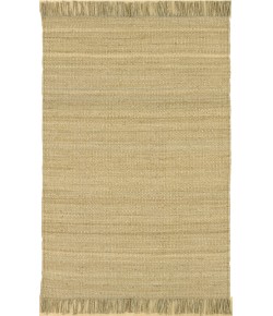 Livabliss Jute Natural J Wheat Area Rug 8 ft. Square
