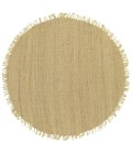 JUTE NATURAL RUG Livabliss Jute Natural JUTE NATURAL-8SQUARE rug