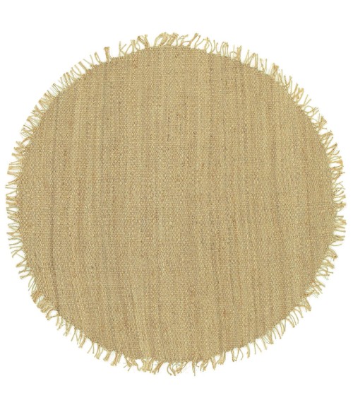 JUTE NATURAL RUG Livabliss Jute Natural JUTE NATURAL-8SQUARE rug