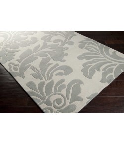 Surya Athena ATH5073 Medium Gray Cream Area Rug 9 ft. 9 in. Round