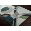 Livabliss Forum FM7157 Dark Green Ivory Area Rug 9 ft. X 12 ft. Rectangle