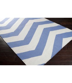 Surya Frontier FT275 White Bright Blue Area Rug 2 ft. X 3 ft. Rectangle