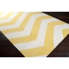Surya Frontier FT278 Saffron White Area Rug 2 ft. X 3 ft. Rectangle