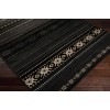 Livabliss Paramount PAR1047 Black Charcoal Area Rug 7 ft. 10 in. X 11 ft. 2 in. Rectangle