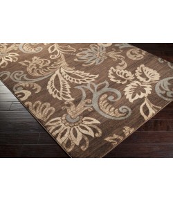 Surya Riley RLY5022 Dark Brown Pear Area Rug 7 ft. 10 in. Round