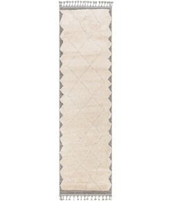Livabliss Sousse SUS2304 Light Beige Charcoal Area Rug 2 ft. 10 in. X 10 ft. Runner