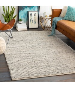 Surya Tahoe TAH3709 Cream Light Gray Area Rug 2 ft. 6 in. X 10 ft. Runner