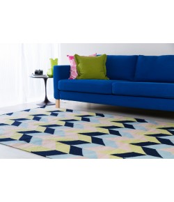 Surya Talitha TAL1000 Lime Navy Area Rug 2 ft. X 3 ft. Rectangle
