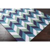 Surya Talitha TAL1003 Bright Blue Navy Area Rug 8 ft. X 11 ft. Rectangle