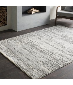 Livabliss Tibetan TBT2305 Taupe Medium Gray Area Rug 6 ft. 7 in. X 9 ft. 6 in. Oval