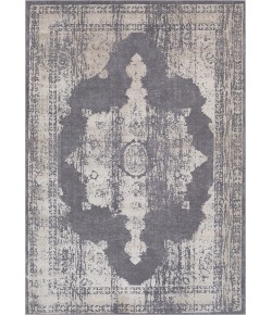 Livabliss Tibetan TBT2310 Medium Gray Charcoal Area Rug 5 ft. 3 in. X 7 ft. 7 in. Rectangle