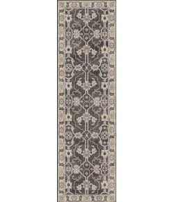 Surya Theodora THO3000 Black Medium Gray Area Rug 8 ft. Round