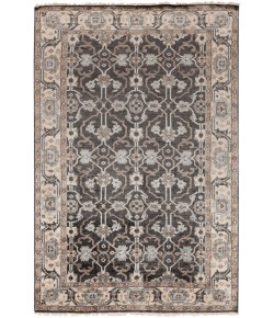 Surya Theodora THO3000 Black Medium Gray Area Rug 4 ft. X 6 ft. Rectangle