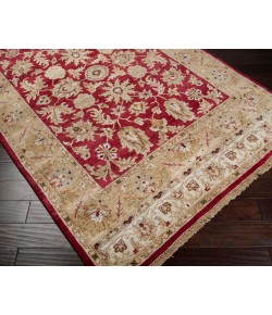 Surya Timeless TIM7901 Dark Red Wheat Area Rug 5 ft. 6 in. X 8 ft. 6 in. Rectangle