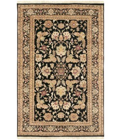 Surya Taj Mahal TJ44 Black Mustard Area Rug 8 ft. Round