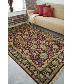 Surya Taj Mahal TJ6575 Dark Brown Black Area Rug 2 ft. X 3 ft. Rectangle