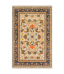 Surya Taj Mahal TJ6600 Burnt Orange Saffron Area Rug 5 ft. 6 in. X 8 ft. 6 in. Rectangle