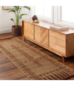 Surya Touareg TOG2305 Mustard Brown Area Rug 2 ft. 6 in. X 8 ft. Runner