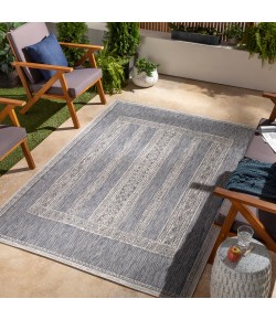 Livabliss Tuareg TRG2301 Pale Blue Tan Area Rug 9 ft. 2 in. X 12 ft. Rectangle