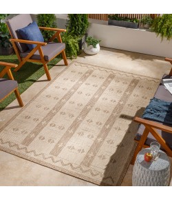 Livabliss Tuareg TRG2309 Taupe Khaki Area Rug 5 ft. 3 in. X 7 ft. Rectangle