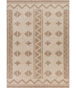 Livabliss Tuareg TRG2311 Off-White Tan Area Rug 5 ft. 3 in. X 7 ft. Rectangle