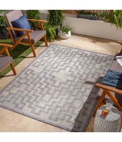 Livabliss Tuareg TRG2314 Taupe Light Grey Area Rug 5 ft. 3 in. X 7 ft. Rectangle