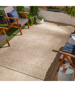 Livabliss Tuareg TRG2317 Taupe Khaki Area Rug 5 ft. 3 in. X 7 ft. Rectangle
