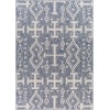 Livabliss Tuareg TRG2323 Pewter Grey Area Rug 5 ft. 3 in. X 7 ft. Rectangle