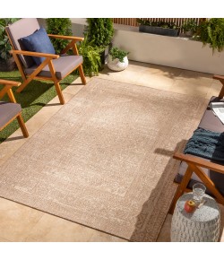 Livabliss Tuareg TRG2343 Taupe Tan Area Rug 5 ft. 3 in. X 7 ft. Rectangle