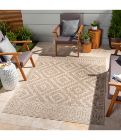 Livabliss Tuareg TRG2351 Khaki Taupe Area Rug 5 ft. 3 in. X 7 ft. Rectangle
